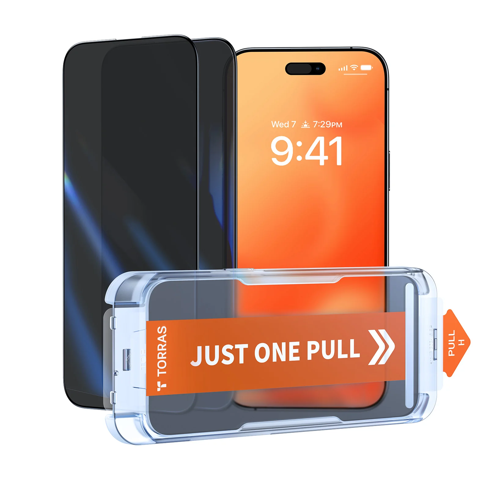 GlassGo Privacy Screen Protector for iPhone 16 Pro Max - Image 2