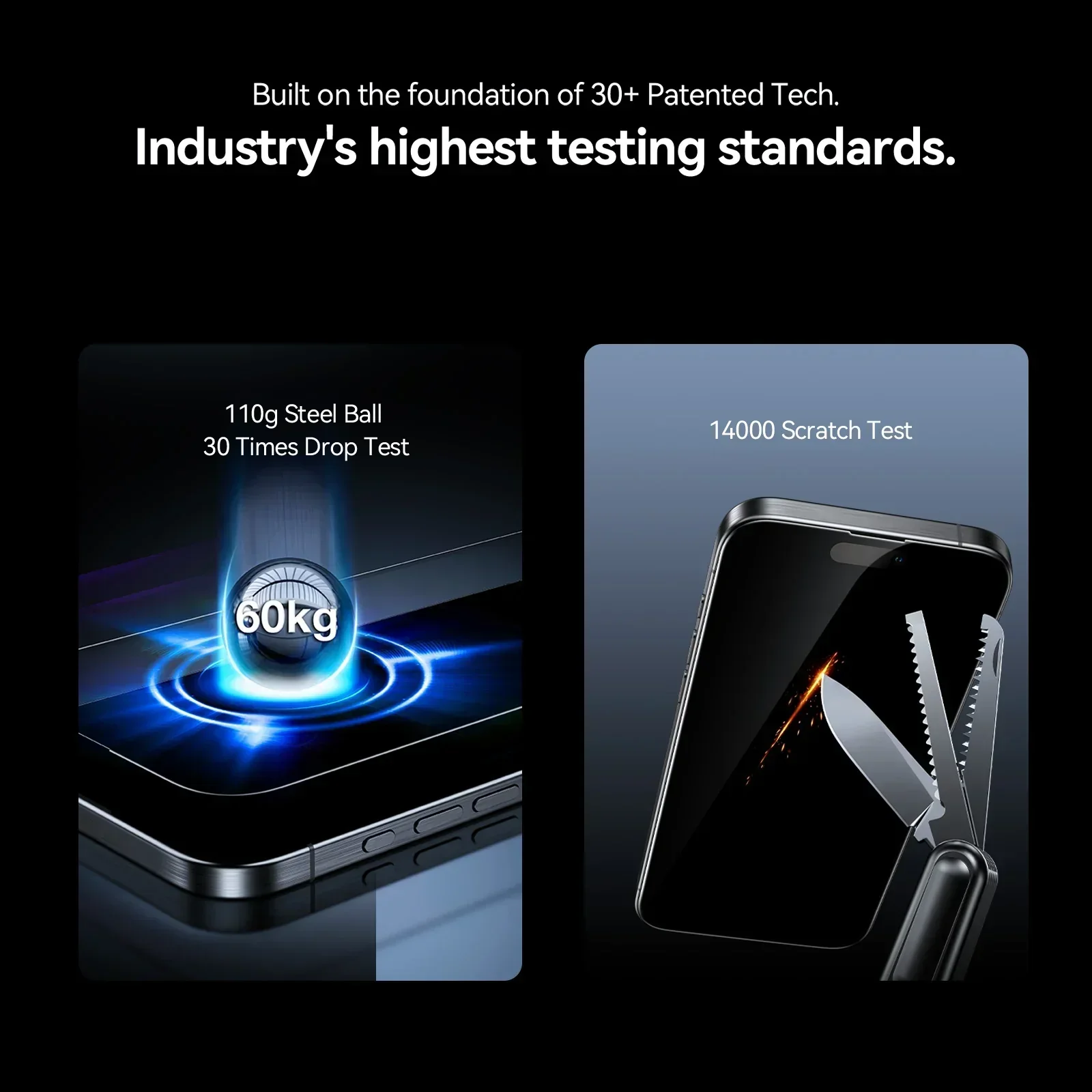 GlassGo Privacy Screen Protector for iPhone 16 Pro Max - Image 3