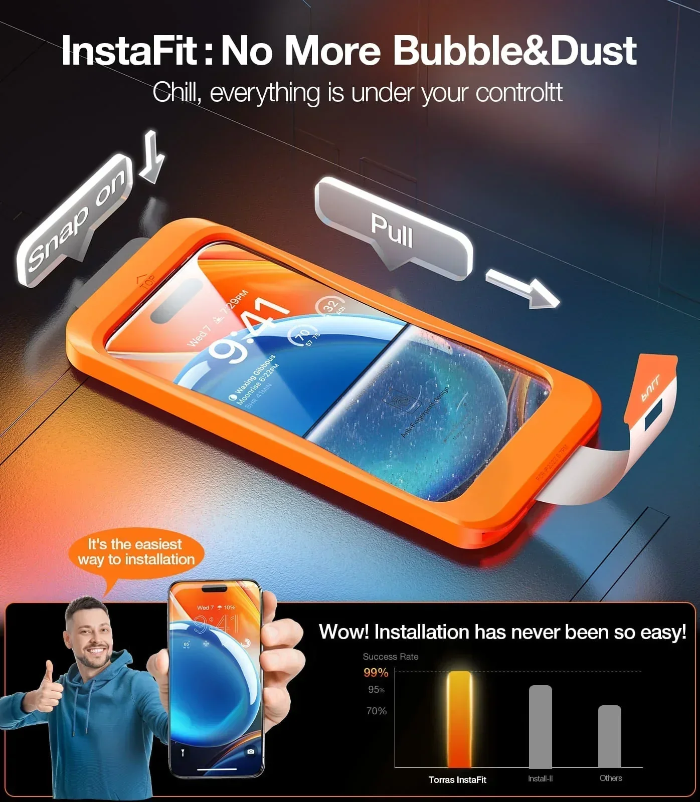 GlassGo Screen Protector for iPhone 14 Series - Image 6