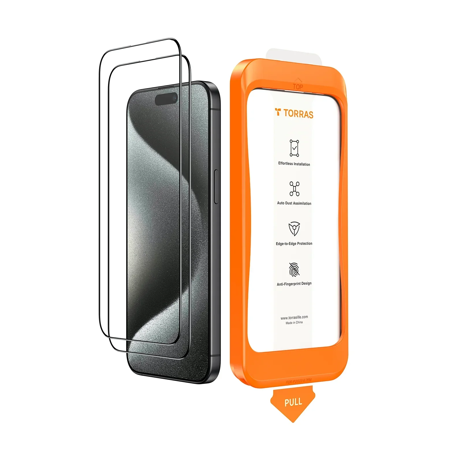 GlassGo Screen Protector for iPhone 15 Pro