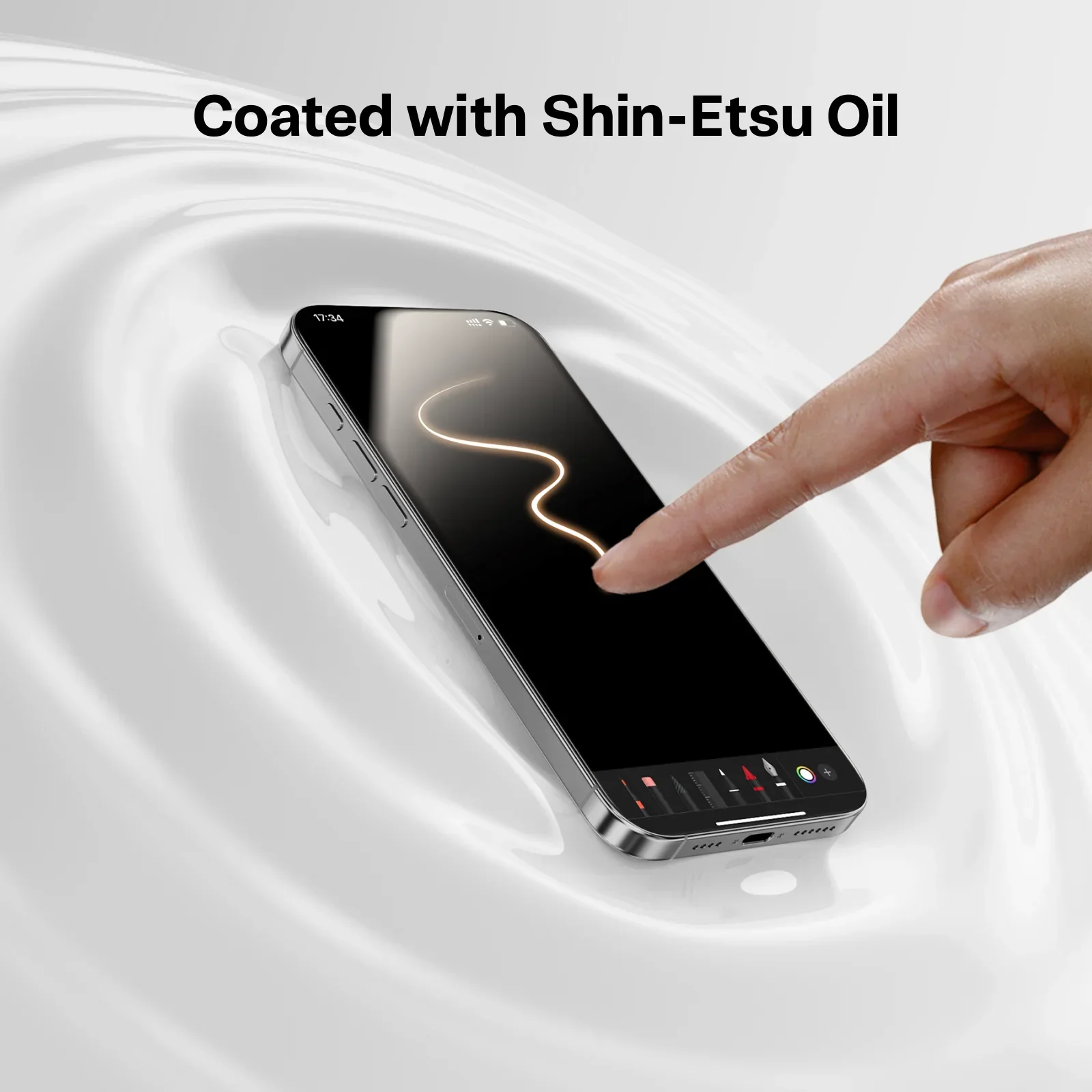 GlassGo Screen Protector for iPhone 15 Pro - Image 2