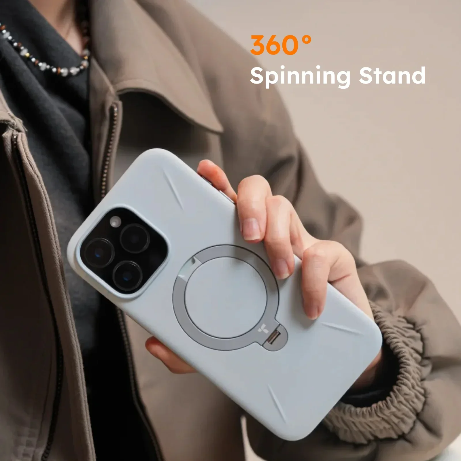 Ostand Q3 Silicone for iPhone 16 Pro - Image 11