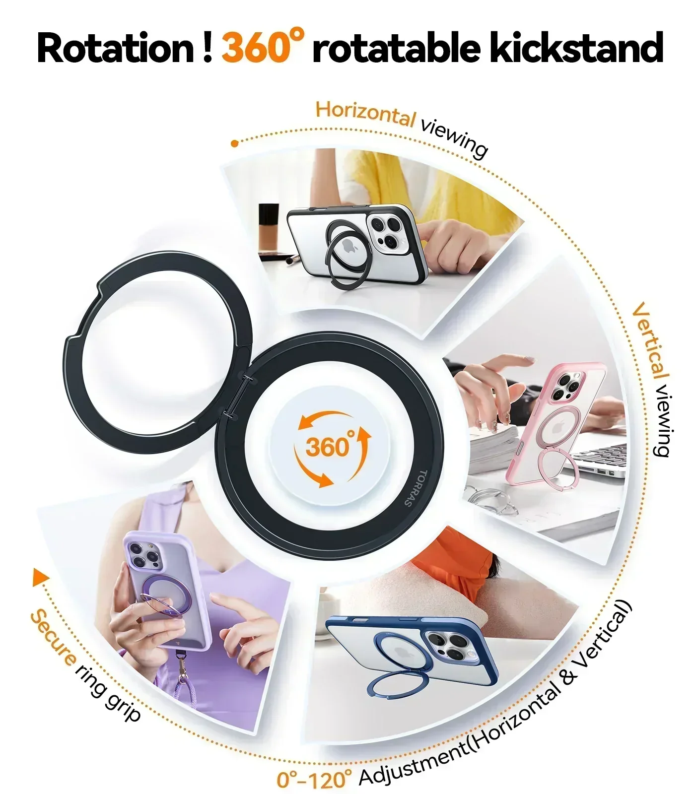 Ostand R Fusion for iPhone 16 Pro - Image 7