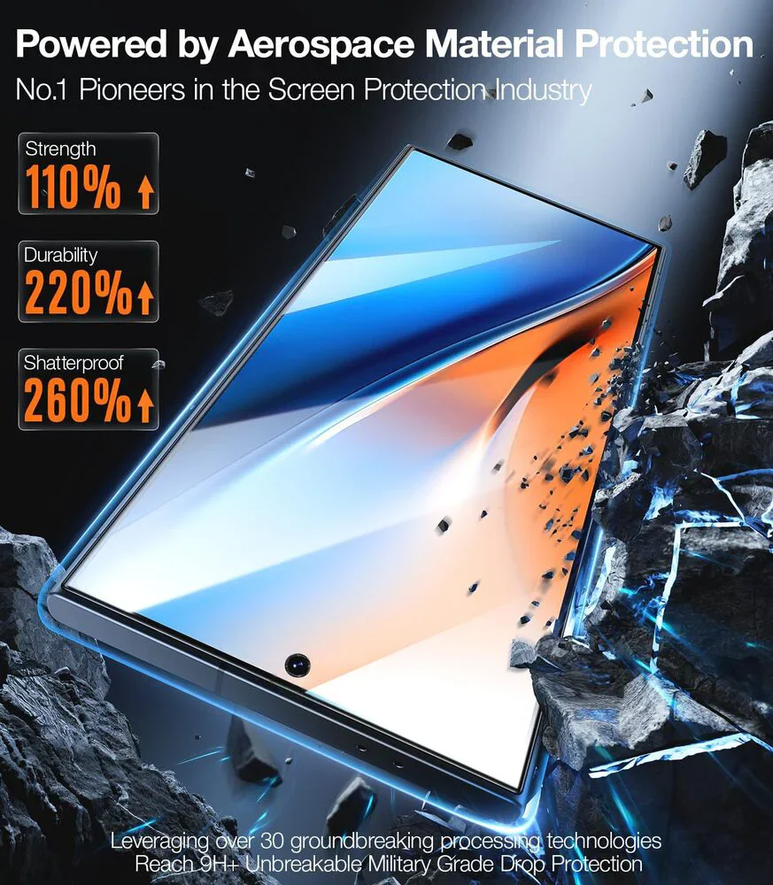 GlassGo Screen Protector for Samsung S24 Ultra - Image 4