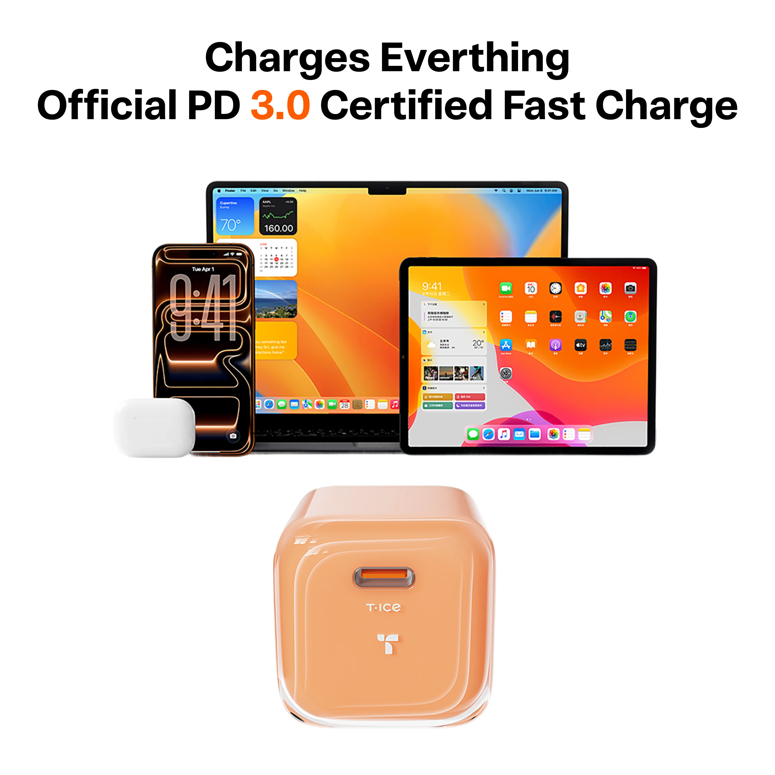 [US Plug] Icenano FoldPro Fast Charger Block 45W - Image 10